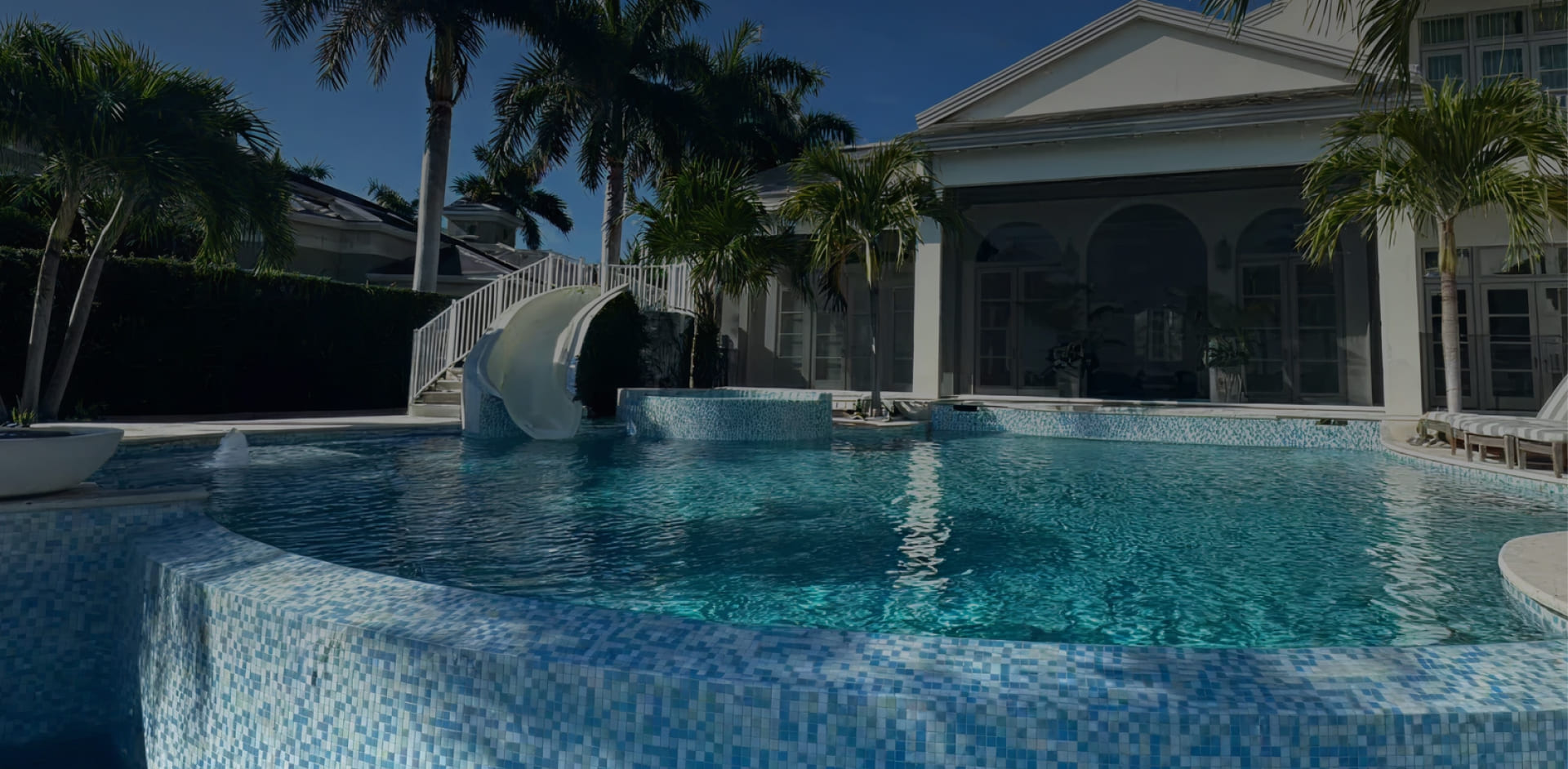 Image of a luxury swimming pool