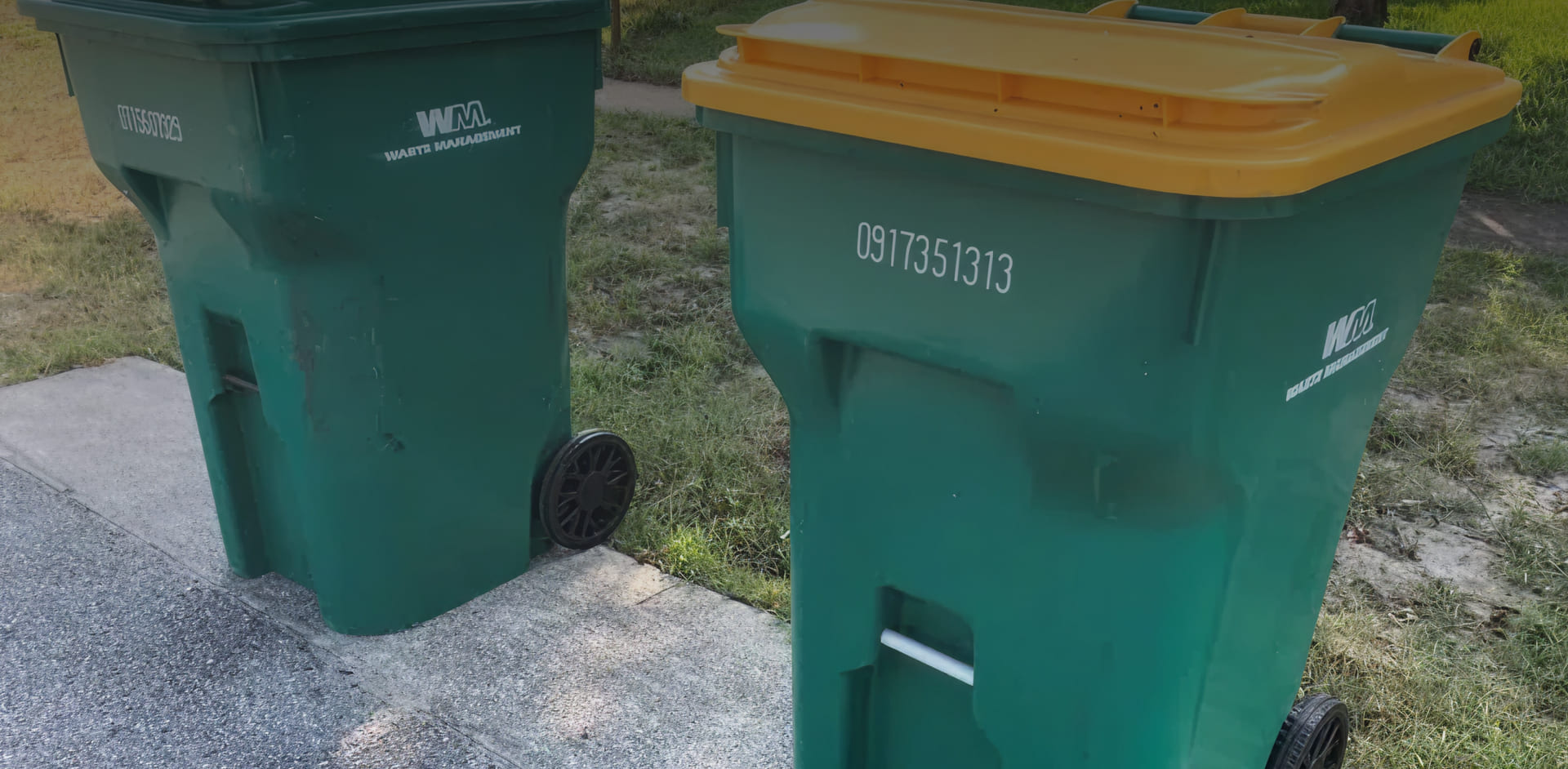Image of trash bins