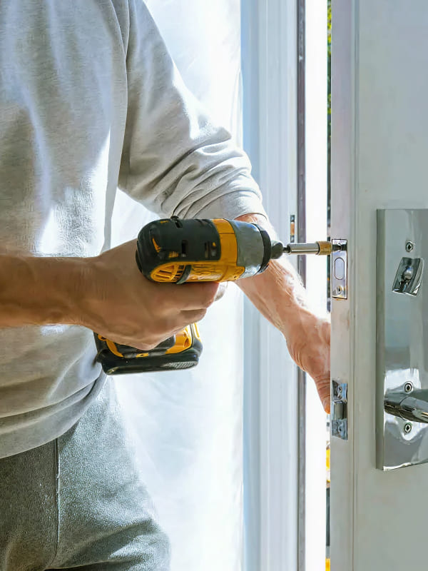 Image of a man working as a handyman