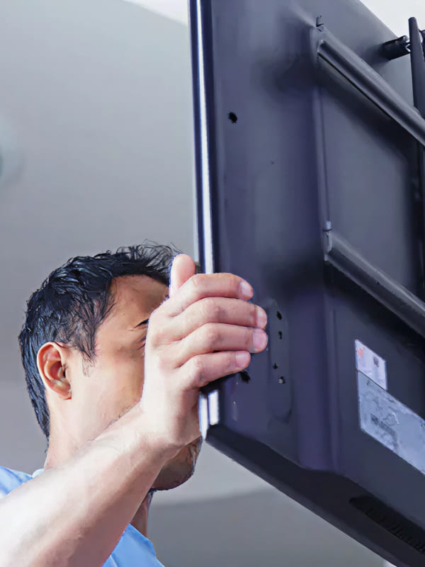 Image of a man working as a handyman