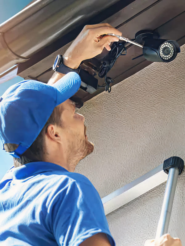 Image of a man working as a handyman